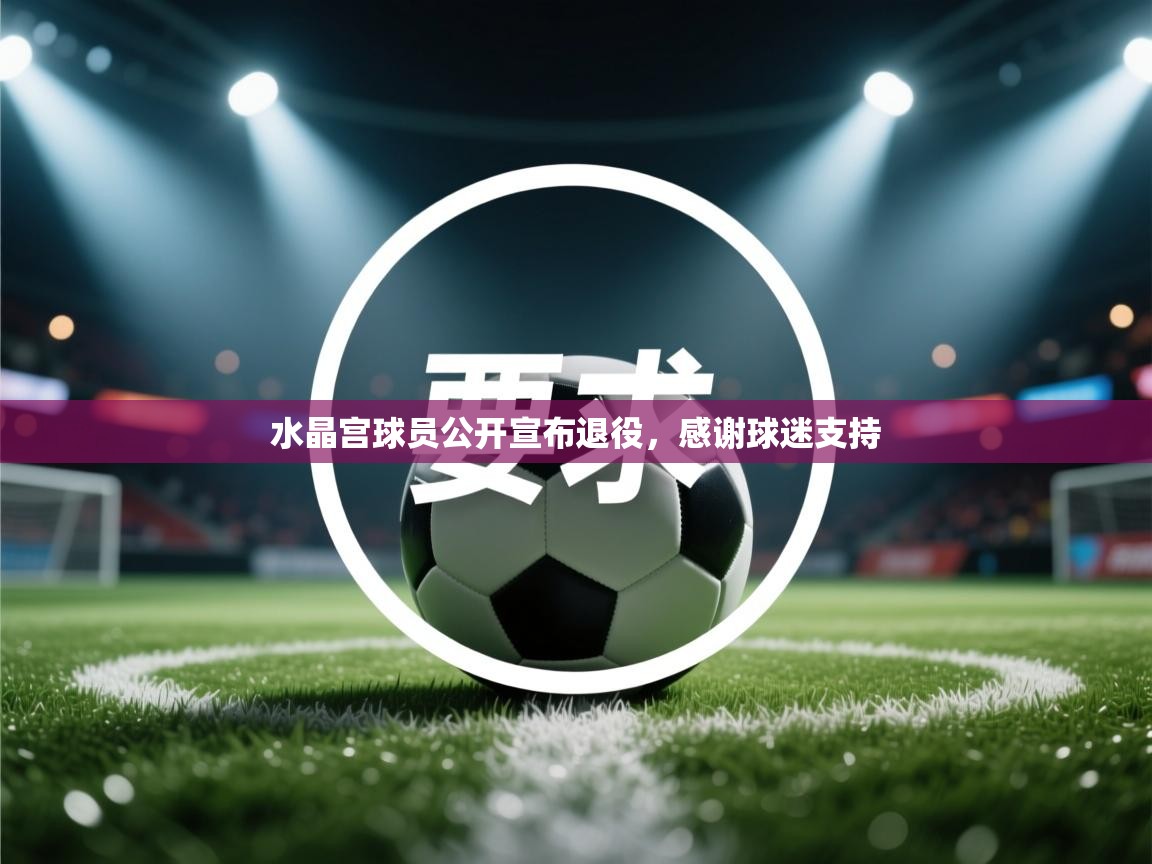 水晶宫球员公开宣布退役，感谢球迷支持